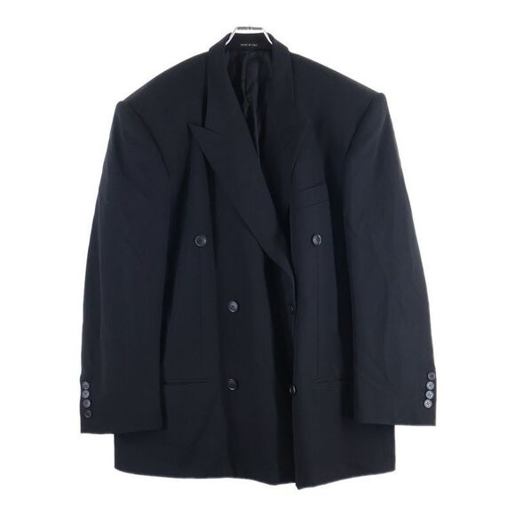 Balenciaga Oversized Double Breasted Blazer Oversized Double Breasted Blazer